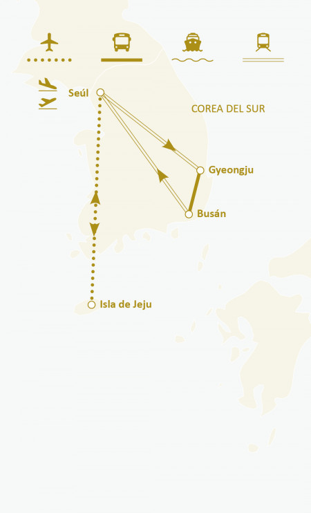 COLORES DE COREA Y JEJU