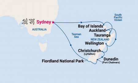 AUSTRÀLIA I NOVA ZELANDA EN UN SOL VIATGE: SÍDNEY, ILLES, FIORDS I GRANS CIUTATS